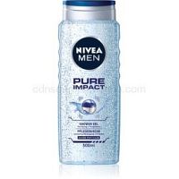 Nivea Men Pure Impact sprchový gél na tvár, telo a vlasy 500 ml