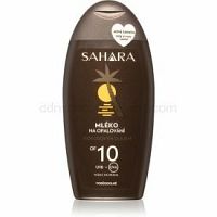 Sahara Sun mlieko na opaľovanie SPF 10 s kokosovým olejom 200 ml
