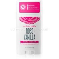 Schmidt's Rose + Vanilla tuhý dezodorant 75 g