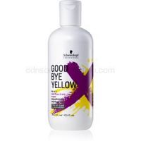 Schwarzkopf Professional Good Bye Yellow šampón neutralizujúci žlté tóny pre farbené a melírované vlasy  300 ml