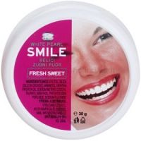 White Pearl Smile bieliaci zubný púder Fresh Sweet 30 g
