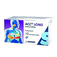 ACC LONG šuminé tablety na kašeľ 10ks
