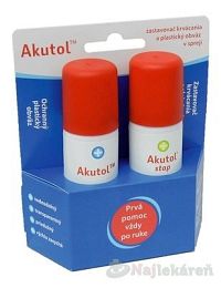 Akutol duo pack 1+1