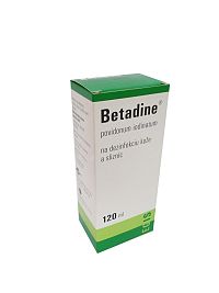 Betadine na dezinfekciu kože 120ml