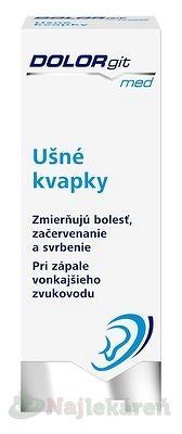 DOLORgit med Ušné kvapky, Akcia