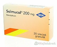 Solmucol na vykašliavanie 200 mg 20 vrecúšok
