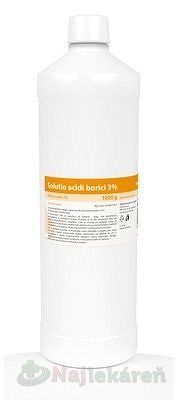 Solutio acidi borici 3% sol.der.1x1000g