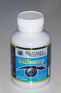 Bilberry - čučoriedka, 100kps