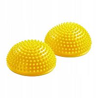 4FIZJO Balančná polguľa 16 cm set 2 ks - Žltá