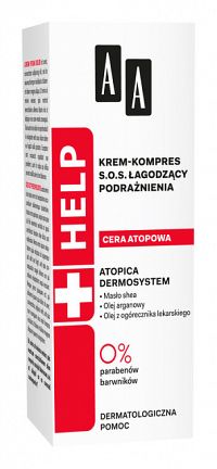 AA Help Atopic upokojujúci krém SOS 1x40 ml