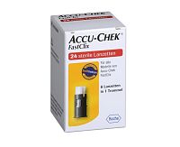 Accu Chek Fastclix lancets 24 ks