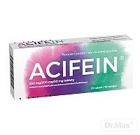 ACIFEIN tbl (blis.PVC/Al) 1x10 ks