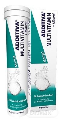 ADDITIVA MULTIVITAMÍN + Minerál, Mango 1×20 tbl