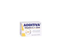 ADDITIVA Vitamín C+ zinok 60 ks