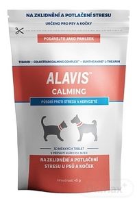ALAVIS CALMING 1×30 tbl, proti stresu pre psov a mačky