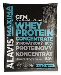 ALAVIS MAXIMA Srvátkový proteínový koncentrát 80% prášok 1x30 g