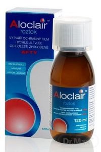 Aloclair roztok (ústna voda) 1x120 ml