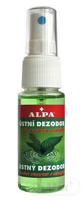 ALPA DENT ÚSTNY DEZODORANT zelený 1x30 ml