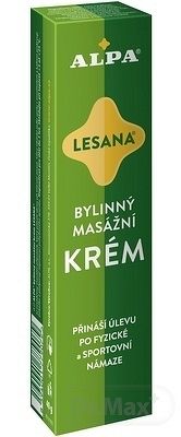 ALPA KRÉM LESANA bylinný masážny 1x40 g