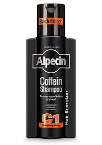 ALPECIN Energizer Coffein Shampoo C1 Black Edition 1×250 ml, kofeínový šampón