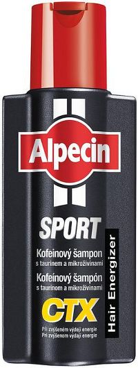 ALPECIN SPORT Kofeínový šampón CTX