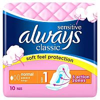 Always Classic Single Sensitive Maxi 1×9 ks