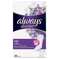 Always Inkontinenčná intimka Long 1×40 ks