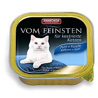 Animonda Vom Feinsten Konzerva pre kastrované mačky Morka+Pstruh 1×100 g, paštéta pre mačky