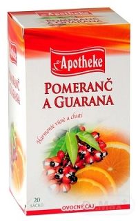 Apotheke čaj SEL POMARANČ GUARANA 20 x 2 g