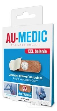 AU-Medic blokátor bolesti náplasti 28 ks