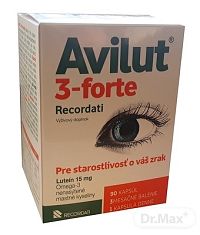 AVILUT 3-forte Recordati cps 9x10 ks (90 ks)