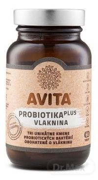 AVITA PROBIOTIKA PLUS VLAKNINA tbl 1x60 ks