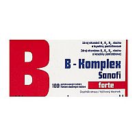 B-Komplex forte Sanofi tbl flm 1x100 ks