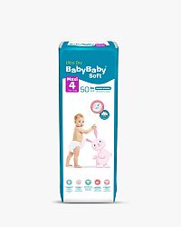 BabyBaby Soft Ultra-Dry Maxi 7-18 kg 1x50 ks
