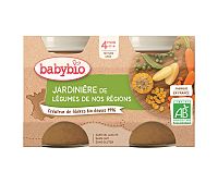 BABYBIO Príkrm zeleninová zmes (2x 130 g)