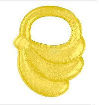 BABYONO Hryzačka chladiaca banán - žltá 1×1 ks, hryzačka