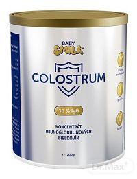 BABYSMILK COLOSTRUM 30% lgG prášok 1×200 g