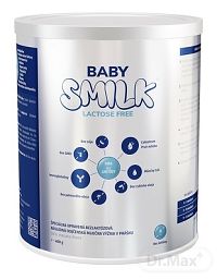 BABYSMILK LACTOSE FREE následná dojčenská mliečna výživa v prášku, s Colostrom (od 6 mesiacov) 1x400 g 1×400 g, dojčenské mlieko, od 6. mesiaca