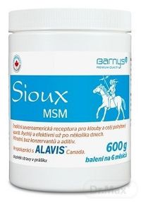 BARNY'S Sioux MSM prášok 1x600 g