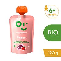 Beggs BIO Batáty a jablká 120 g