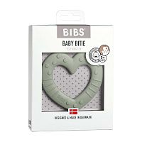 BIBS Baby Bitie hryzátko heart-sage 1×1ks