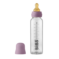 BIBS Baby Bottle sklenená fľaša 225ml, Mauve