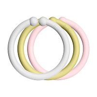 BIBS Loops krúžky haze/meadow/blossom 1×12ks