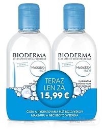 BIODERMA Hydrabio H2O 250ml 1+1 Festival