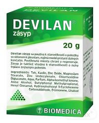 BIOMEDICA DEVILAN zásyp 1×20 g