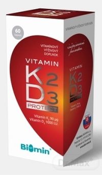 Biomin VITAMIN K2 + D3 PROTECT 1×60 cps