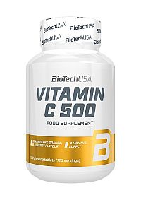 BioTechUSA VITAMIN C 500mg 120 tbl 1×120 tbl