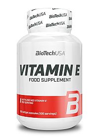 BioTechUSA VITAMIN E 100 100 kaps 1×100 kaps