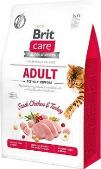 Brit Care Cat Grain-Free Adult Activity Support 1×0,4 kg, granule pre mačky