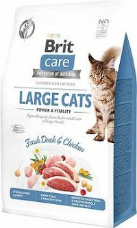 Brit Care Cat Grain-Free Large Cats 1×0,4 kg, granule pre mačky